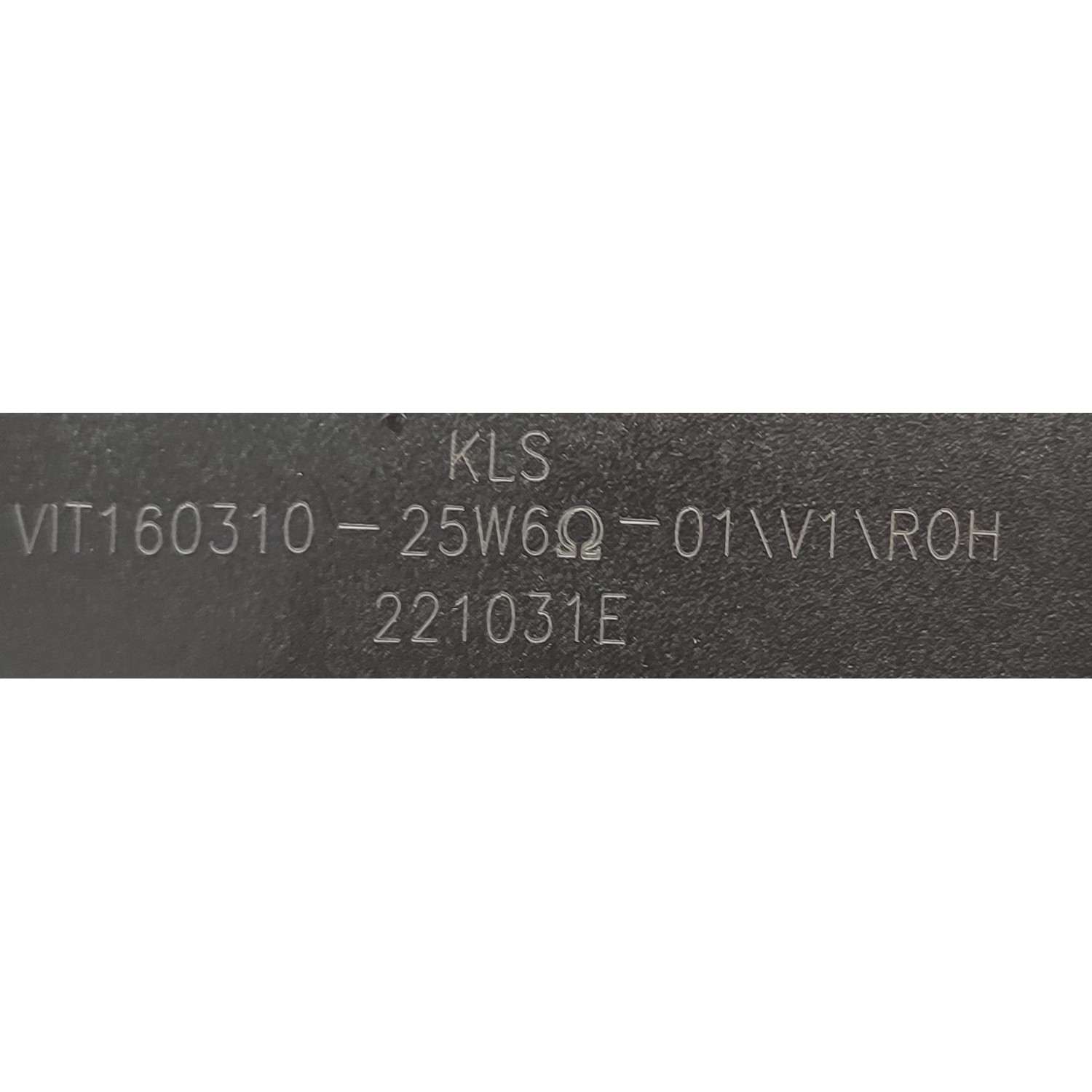 KIT DE BOCINAS PARA TV HISENSE / NUMERO DE PARTE 221031E / 25W6Ω / 220921S / 12W6Ω / VIT146125 / VIT160310 / MODELO 55U8H	 - Imagen 3